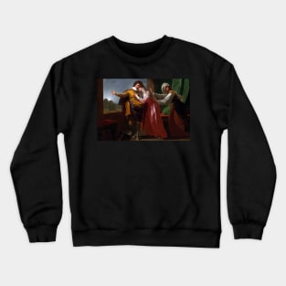 Romeo and Juliet by Benjamin West Crewneck Sweatshirt